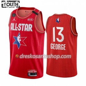 Dječji NBA Dres Los Angeles Clippers Paul George 13 2020 All-Star Jordan Brand Crvena Swingman